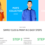 POD website with Printful & Lumise